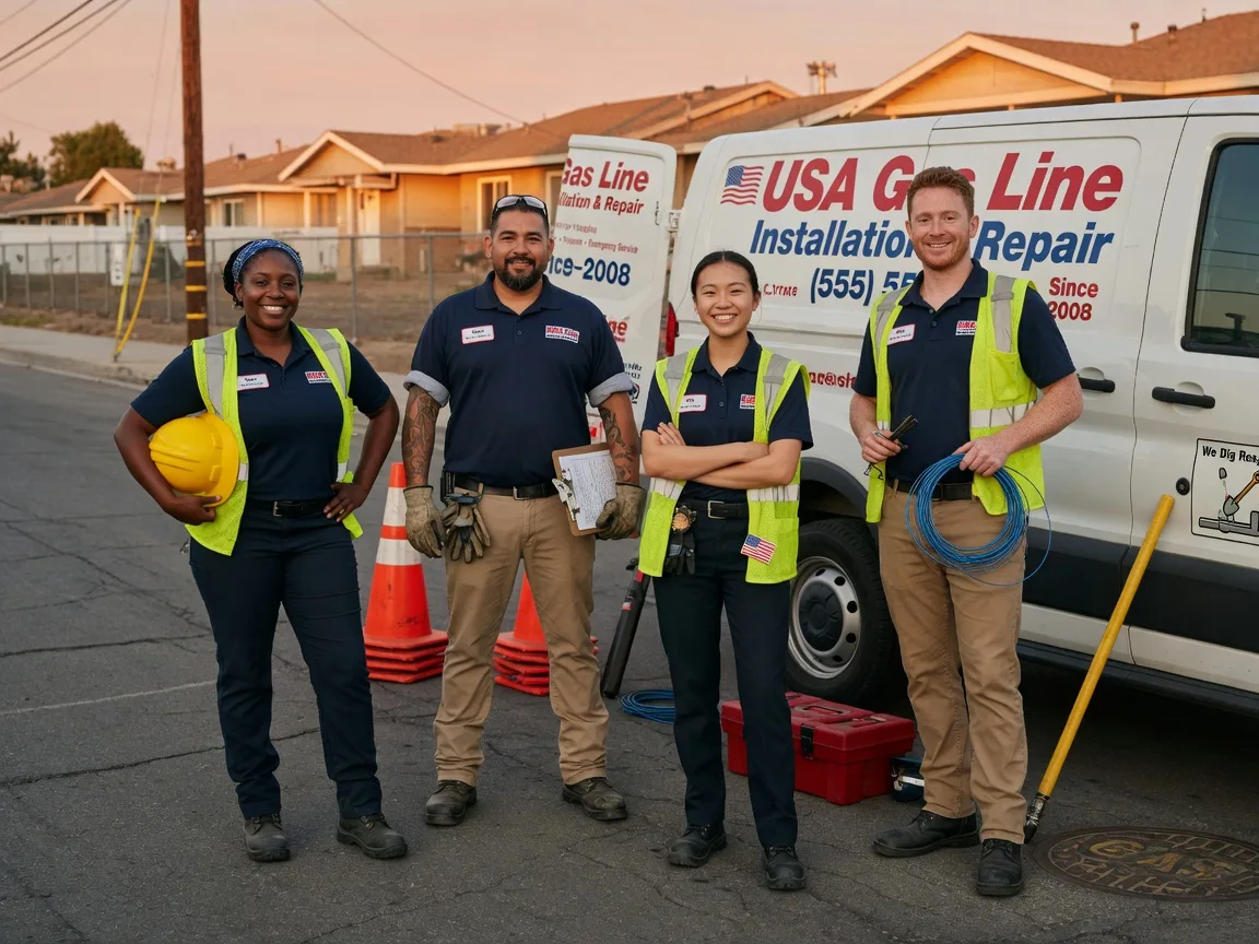 Gas Line Installation company in Trumbull, NE